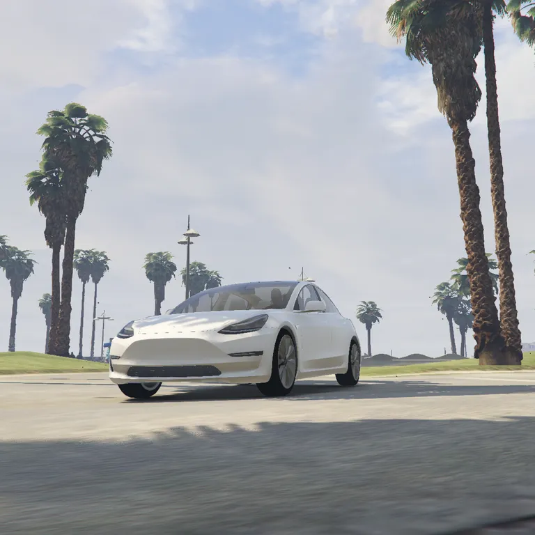 tesla model 3 gta 5 mod